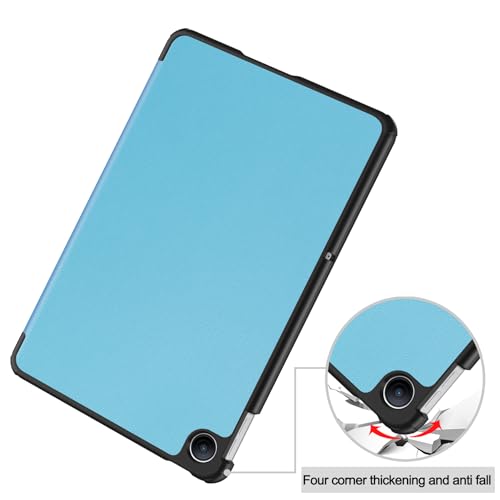 Etui Xiaomi Redmi Pad SE 2026 bleu clair pour un usage multi-angle