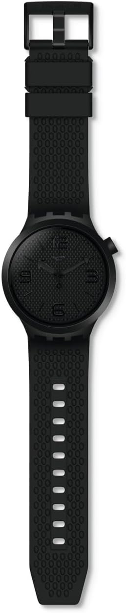 Swatch Big Bold- Correa de silicona para reloj, Negro Swatch Big Bold- Correa de silicona para reloj, Negro