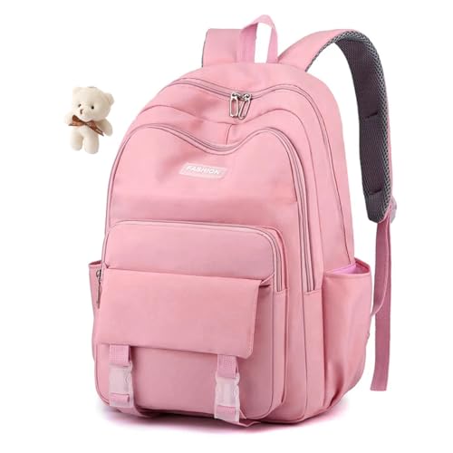 Mochila De Costas Leve Feminina Escolar Viagem Trabalho (ROSE)