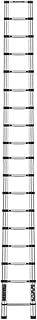 Telescoping Ladder 20.3FT Aluminum Alloy Extendable Ladder,Straight Portable Extension Ladder with 330 Pound Capacity for Outdoor and Indoor