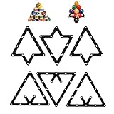 YXCCSE 6Pcs Magic Ball Rack Magic Rack Sheet, Pool Ball Rack...