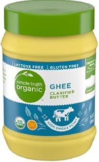 Organic Gluten Free Ghee Clarified Butter (1 Jar, 14 oz.)