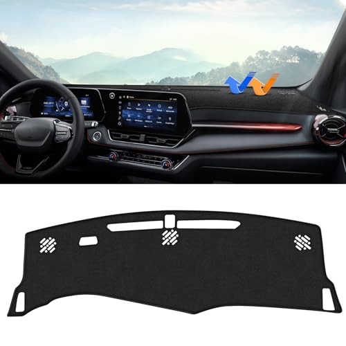 Image of Autorder Dashboard Cover Mat for 2025 2026 Chevy Chevrolet Equinox Accessories Dash Cover Upgrade Velvet Dash Mat UV Rays Protector(Not for Chevrolet Equinox EV)