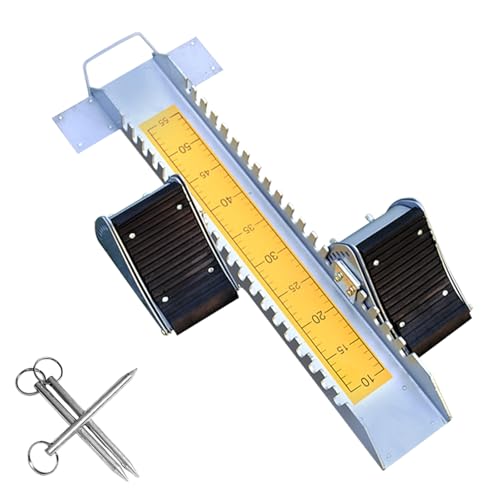 Adjustable 25in Yellow Starting Blocks