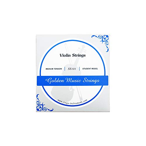 Jinqu Violin Strings 1/2 Medium Tension For Beginners 1/2 Scale (1/2) #TOP17