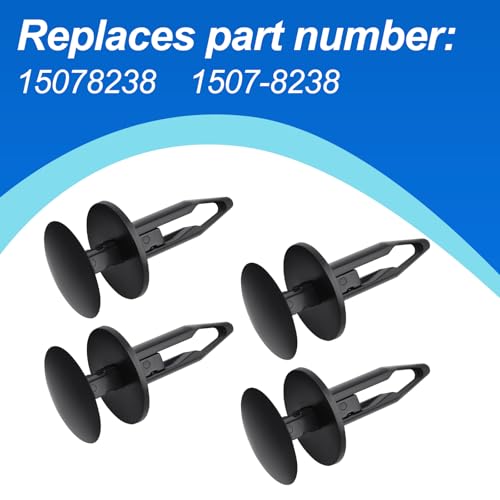 Front Bumper Clips Fix Kit Fits for 2009-2019 Toyota Corolla Replaces 15078238 1507-8238 by Automkt - Image 2