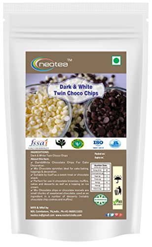 Neotea Dark & White Twin Choco Chips (300G) #TOP10