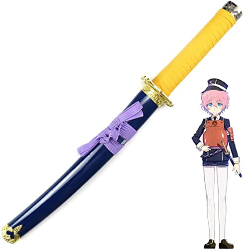 刀剣乱舞 秋田藤四郎 刀 模造刀 美術刀剣武器 木質の剣 コスプレ用 道具刀 武器 cosplay道具 ハロウィン クリスマス 変装 プレゼント イベント 忘年会 学園祭 文化祭 撮影用