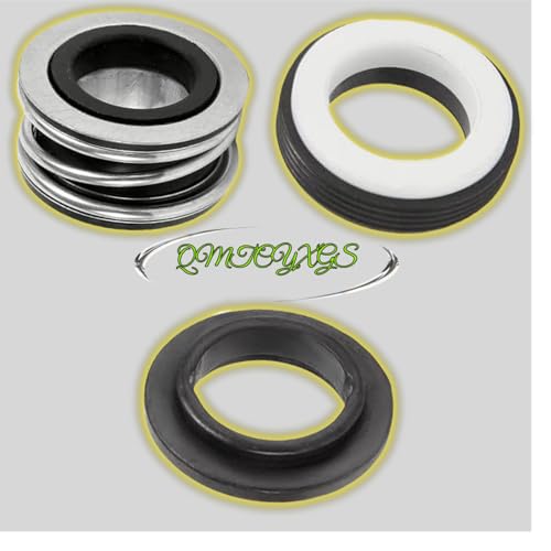 QMTCYXGS Replacement Super Pump Seal Kit, Fits Hayward SP2600, SP1600, SP2600X, 1600, 1600X Regular/X/VSP Models, 3 Gaskets & Shaft Seal PS-201, SPX1600R, SPX1600S, SPX1600T