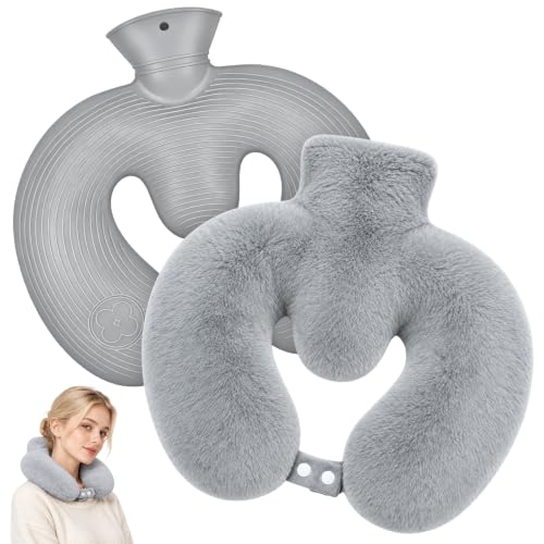 Dreamtop 1.2L U-Shaped Neck and Shoulder Hot Water Bottle