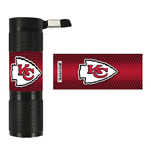 FANMATS 62312 - Kansas City Chiefs LED Pocket Flashlight - 3.5in. X 1in.