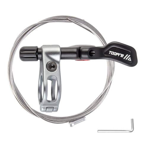 Tige de selle réglable de vélo VTT avec télécommande à distance guidon