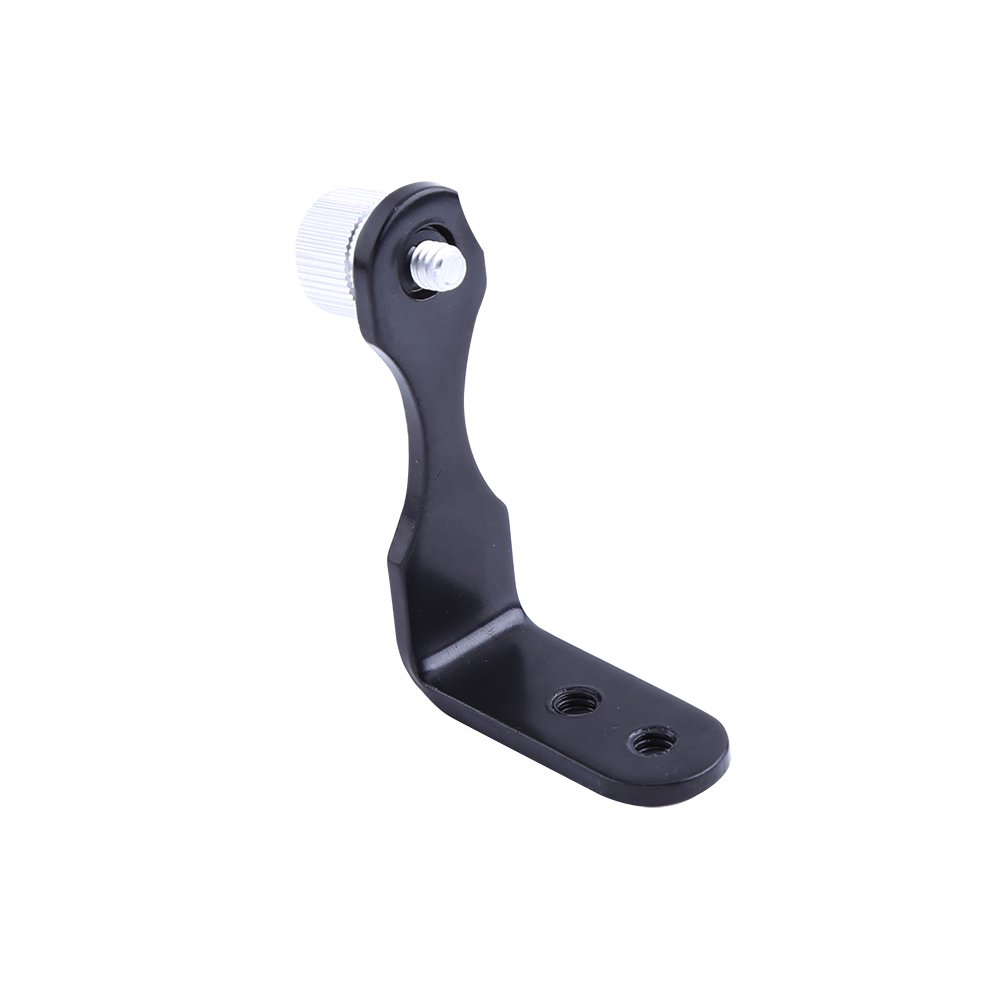 Uniwersalny adapter do statywu lornetkowego w kształcie litery L, przenośny metalowy trwały, redukujący drgania człowieka Stabilny adapter statywu lornetkowego 1/4 cala, do teleskopu lornetkowego