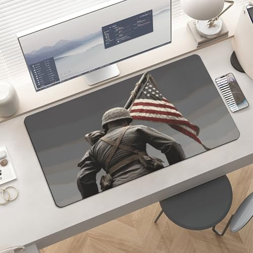 Desk Pad Protector 24x12 Inch Extended United States Marine miniatura 6