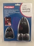 First Alert FA200 2 Outlet Indoor/ Outdoor Remote Control