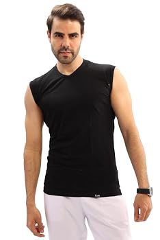 Blanc HFS9040-43 Comfortable Cotton Lycra V‑Neck Undershirt for Everyday Wear For Men’s