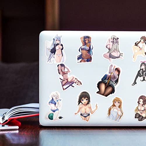 Adesivos, adesivos de anime sexy girl, adesivos à prova d'água, adesivos de anime para adultos, ade