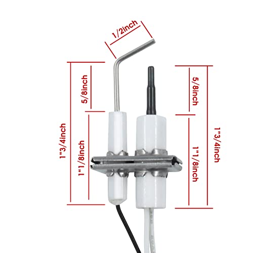MENSI Flame Rod Sensor Igniter 24V Replacements For Honeywell Model Q3400A1024/U Q3450, Q3620, Q3480, R42640-001 Used For SV9500M Valve by MENSI - Used condition - Image 5