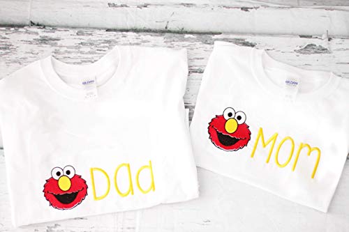 Elmo mom and dad shirt Clearance