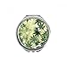 Maple Picture Nature Hand Compact Mirror Round Portable Pocket Glass