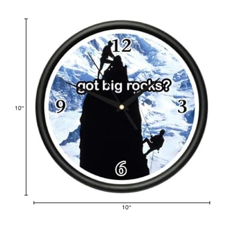 Reloj de pared SignMission Climbing Rock 10 in miniatura 2