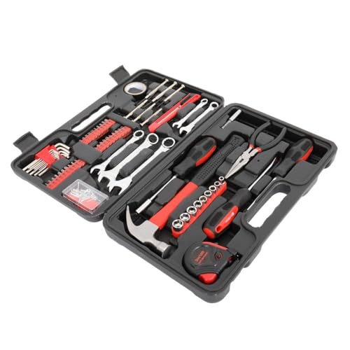 Kit de herramientas para el hogar 148 piezas con estuche portátil miniatura 6