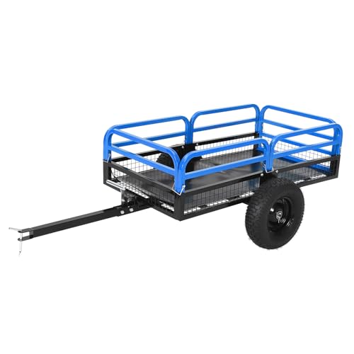 Garvee 1500 lbs Pull Behind Dump Cart