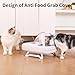 ISENVO Automatic Cat Feeder with RFID Collar Sensor, Recognize 134.2kHz 15 Digits Pet Chip ID, Obese Cat, Anti Food Grabing for Both Wet Dry Food and Health Management