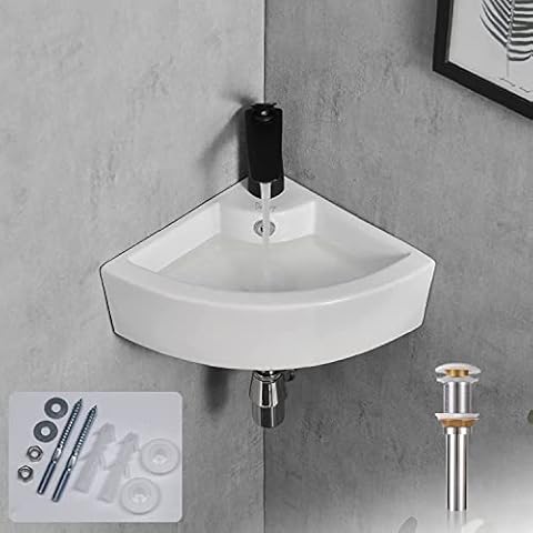 Davivy Corner Bathroom Sink Cover