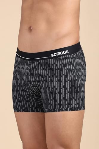 Image of &Circus Men's Puresoft Beechwood Modal Boxer Brief | Ultra Soft Mens Breathable Boxer Briefs Innerwear Men
