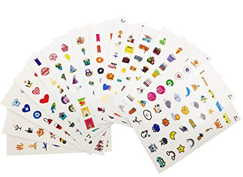 Calendar Planner Stickers By Strivezen, Planner Stickers Pack, 512 Cute Stickers, 16 Sheets, Birthday, Self Expression, Doctor Appointment, Productivity, Holiday, Budget, Travel, Health, Daily Chores #TOP5