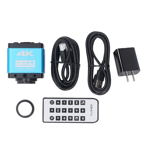 Image of 4K HD Microscope Camera 8.3MP 3840 x 2160 Resolution USB Industrial Microscope Camera for Digital Video and Photo