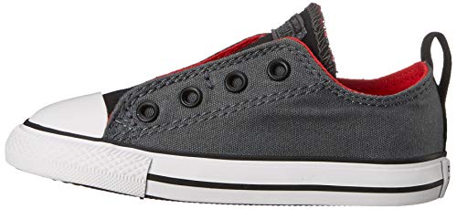 Converse Boys' Chuck Taylor All Star Simple Slip (Tod) - Thunder/Black/Casino - 9 Toddler #TOP4