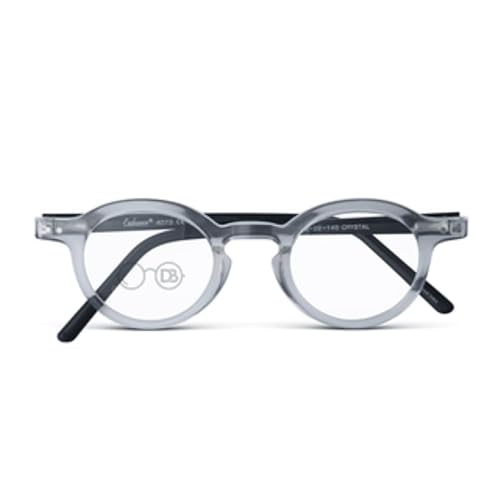 DEBSPECS Classical Music High Power Optical Reading Glasses With Stylish Frames for Low Vision (+5.00 to +10.00) (Clear, 6, Diopters) Custom Made To Order