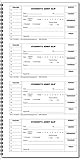 Admit Slip Book with Dates 117DN-NCR