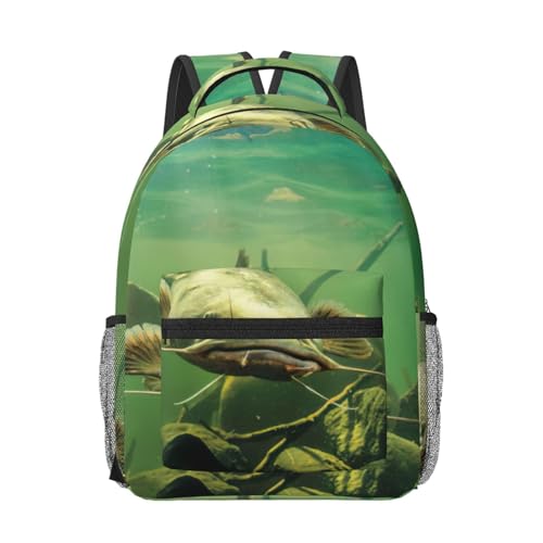 Sac bagage à main approuvé en avion imprimé poisson