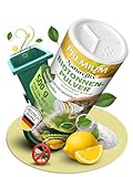 Natureflix Biotonnenpulver mit Zitronenduft | Natürliches Pulver verhindert Feuchtigkeit & Schimmel...