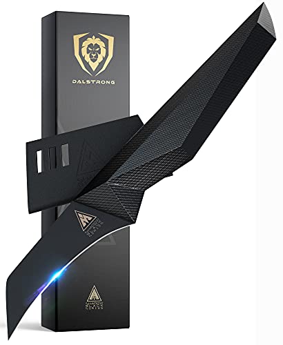Dalstrong Shadow Black Series Pairing Knife 4 Inch Bundled With Bird's Beak Paring Knife - Black Titanium Nitride Coated - High Carbon #TOP1
