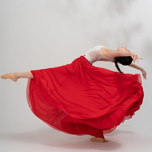 Jupe longue femmes 720 degrés pour costume de danse du ventre