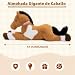 Imagen de MorisMos Caballo Gigante de Peluche para Niñas