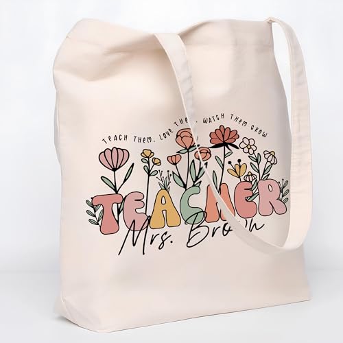 Bolso Tote Personalizado Grande para Maestro miniatura 7