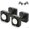 LINBOLUSA Adjustable Dumbbells Set of 2, 10-50 lbs Each (100 lbs Pair), Quick-Lock Square Free Weights