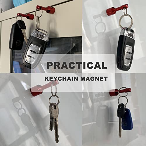 Strong Keychain Magnet For Testing Brass, Neodymium Pocket Magnets For Purse,Gold,Silver,Jewelry,Ferrous Metals Test Magnet Hanging Keys Holder #TOP4