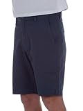 Este pantalón chino de corte ajustado es un pantalón corto de tela de corte estrecho