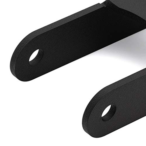 Heavy Metal Suspensions - Fits 2006-2010 Hummer H3 (4Wd) 2" Rear Shackles High Strength Carbon Steel Lift Kit #TOP5