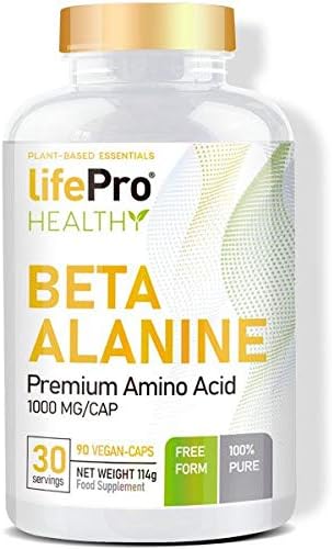Life Pro Beta Alanine Premium Amino Acid – Beta alanina cápsulas ...