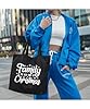 Hippowarehouse Family is the best part of christmas Tote Shopping Gym Beach Bag 42cm x38cm, 10 litres #3