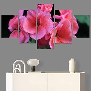 SIGNWIN 5 Panel Canvas Wall Art Modern Art...