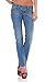 Produktbild M.O.D - Damen Jeans Sommerjeans Larissa Straight perama Blue (W28/L32)