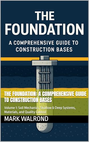 The Foundation: A Comprehensive Guide to Construction Bases: Volume 1: Soil Mechanics, Shallow  Deep Systems, Materials, and Quality Control (Comprehensive ... E-book Series) (English Edition)